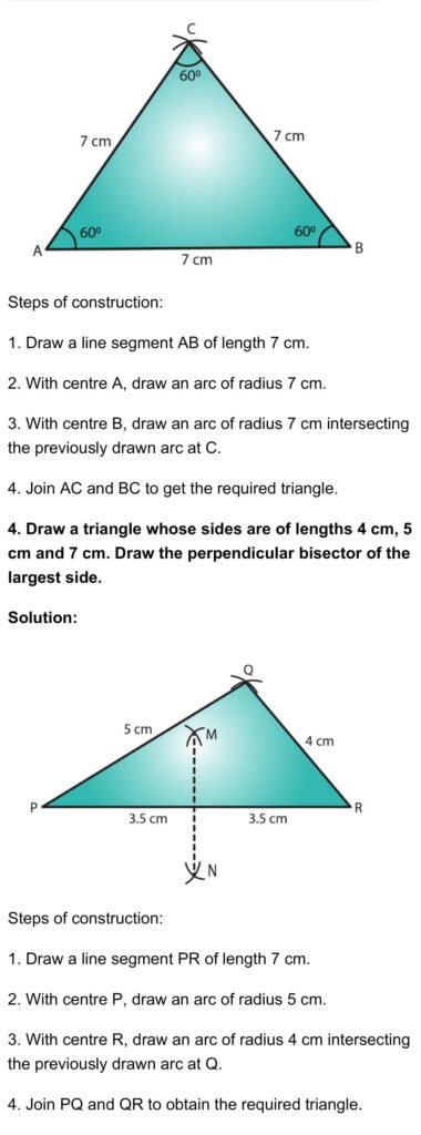 RD Sharma Class 7 Maths Chapter 17 – Constructions Exercise 17.2 - RD ...
