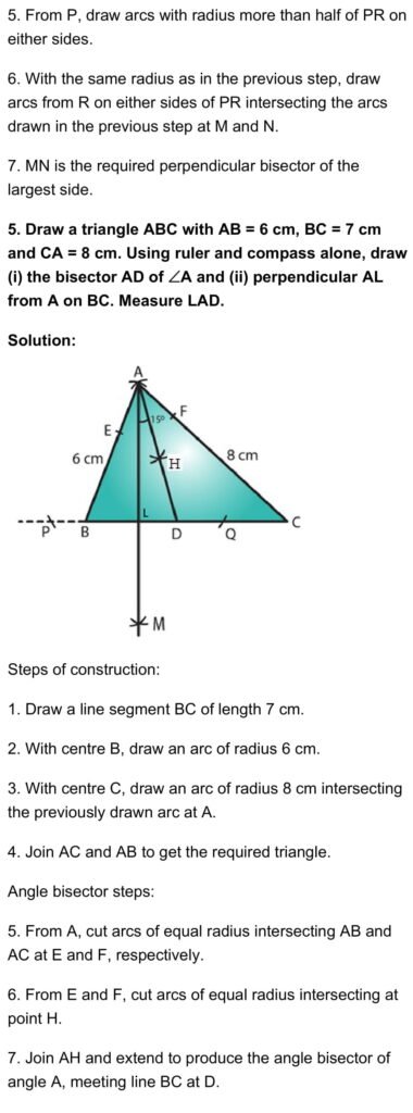 RD Sharma Class 7 Maths Chapter 17 – Constructions Exercise 17.2 - RD ...
